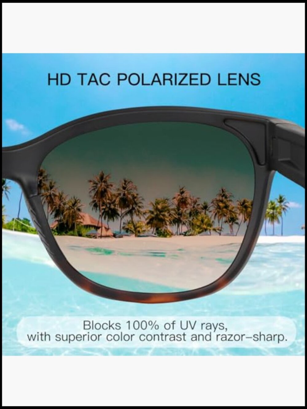 Floating Polarized Sunglasses Water Sports Sport Wraparound UV400 - Picture 2 of 7